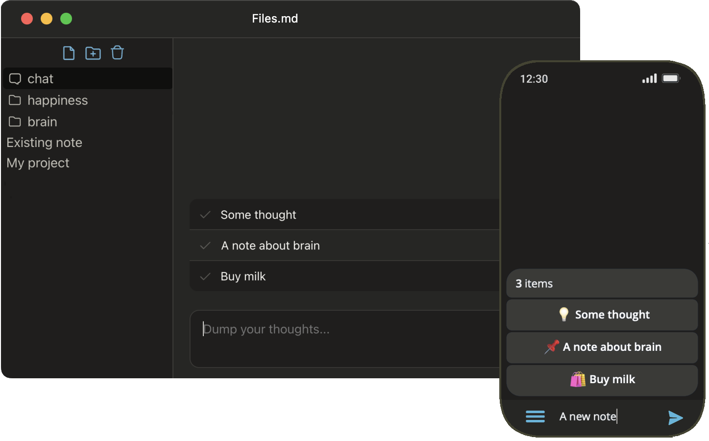 files.md app screenshot