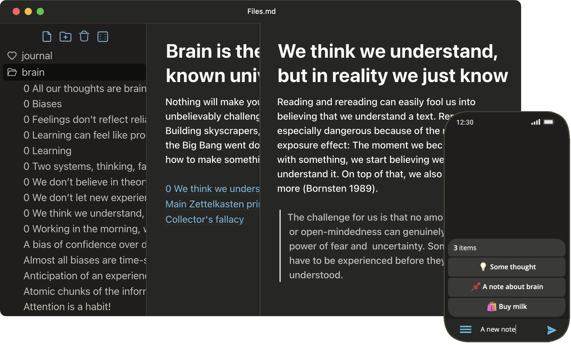 files.md app screenshot